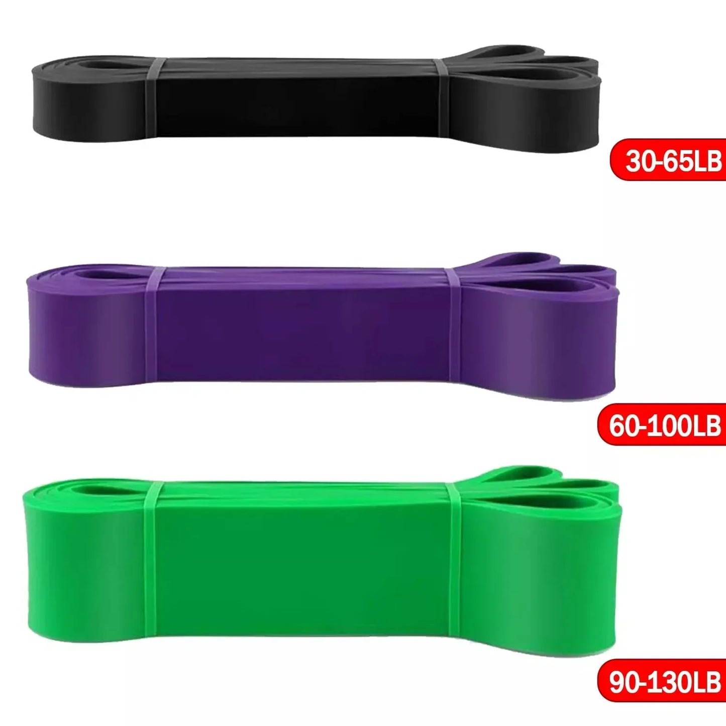 Adjustable 5–120 lbs Fitness Resistance Band