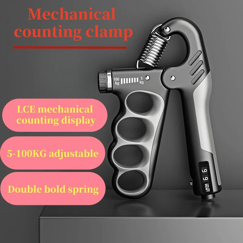 Adjustable Grip Strength and Wrist Expander (5–100 kg)