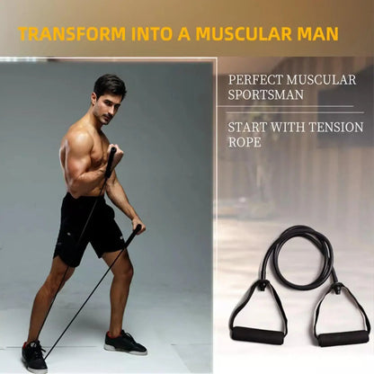 5-Level Resistance Bands with Handles