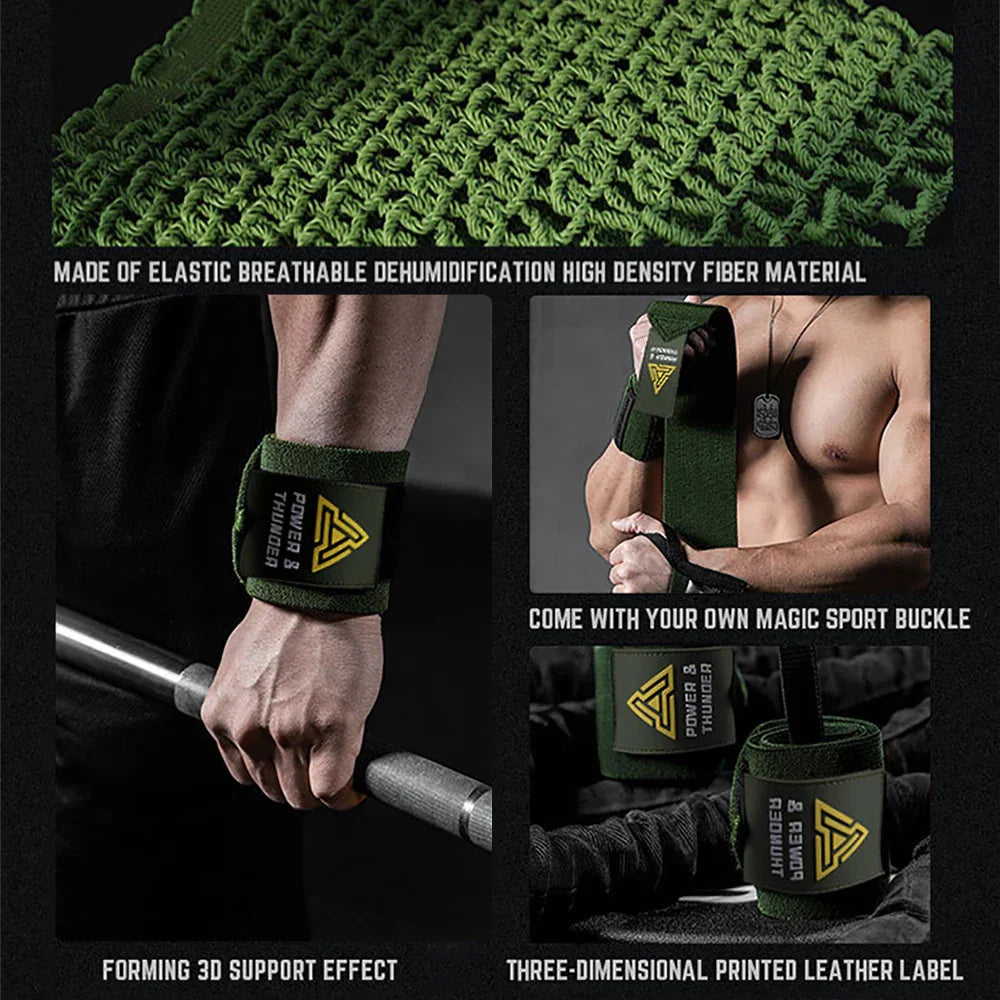 Premium Wrist Support Bands (1 Pair)