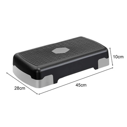 Aerobic Fitness Stepper with Adjustable Pedals