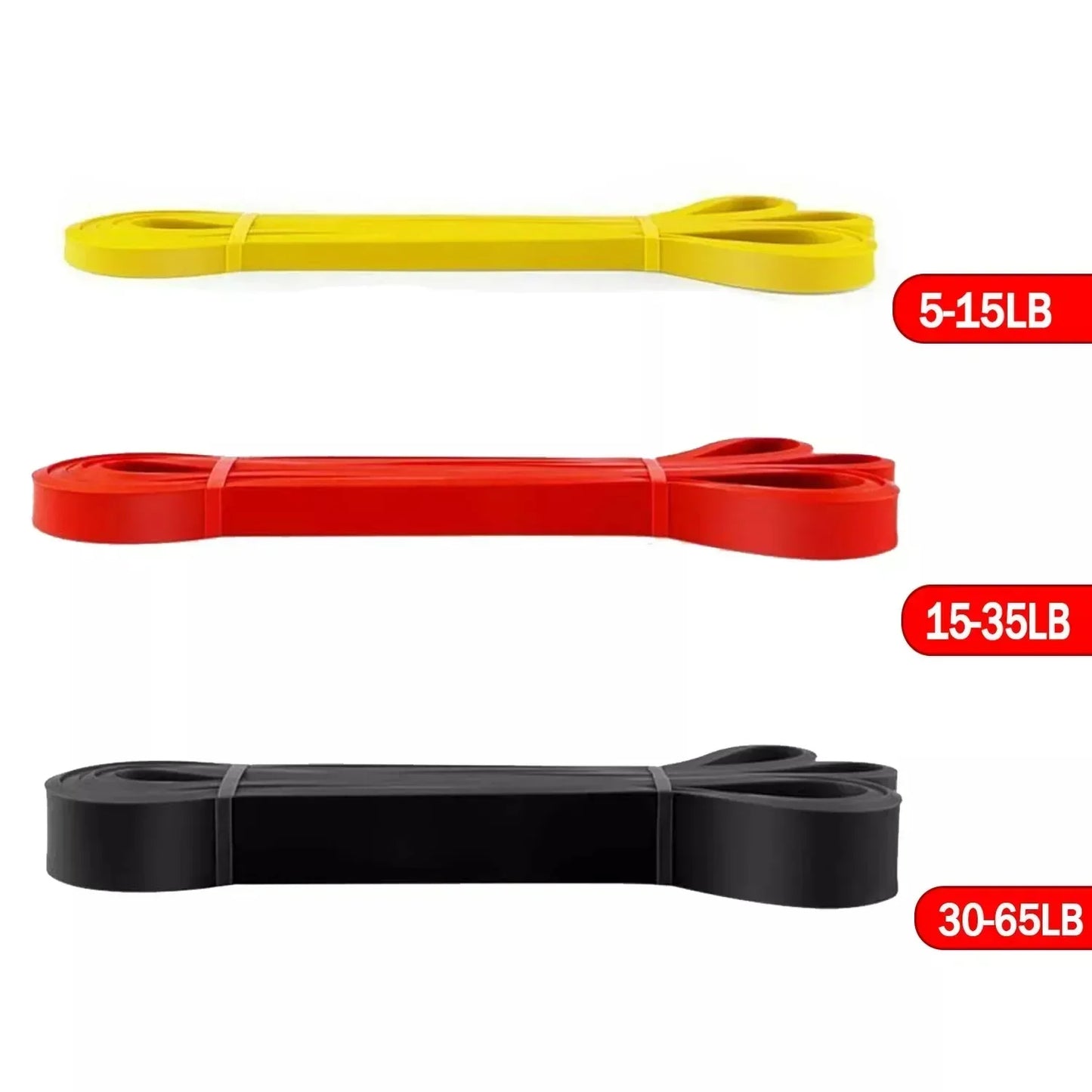 Adjustable 5–120 lbs Fitness Resistance Band