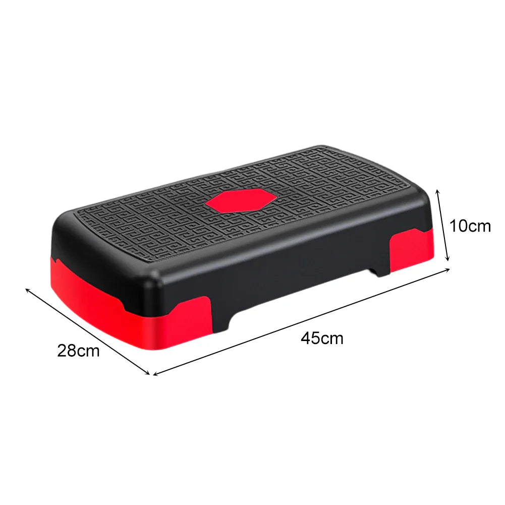 Aerobic Fitness Stepper with Adjustable Pedals