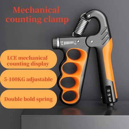 Adjustable Grip Strength and Wrist Expander (5–100 kg)