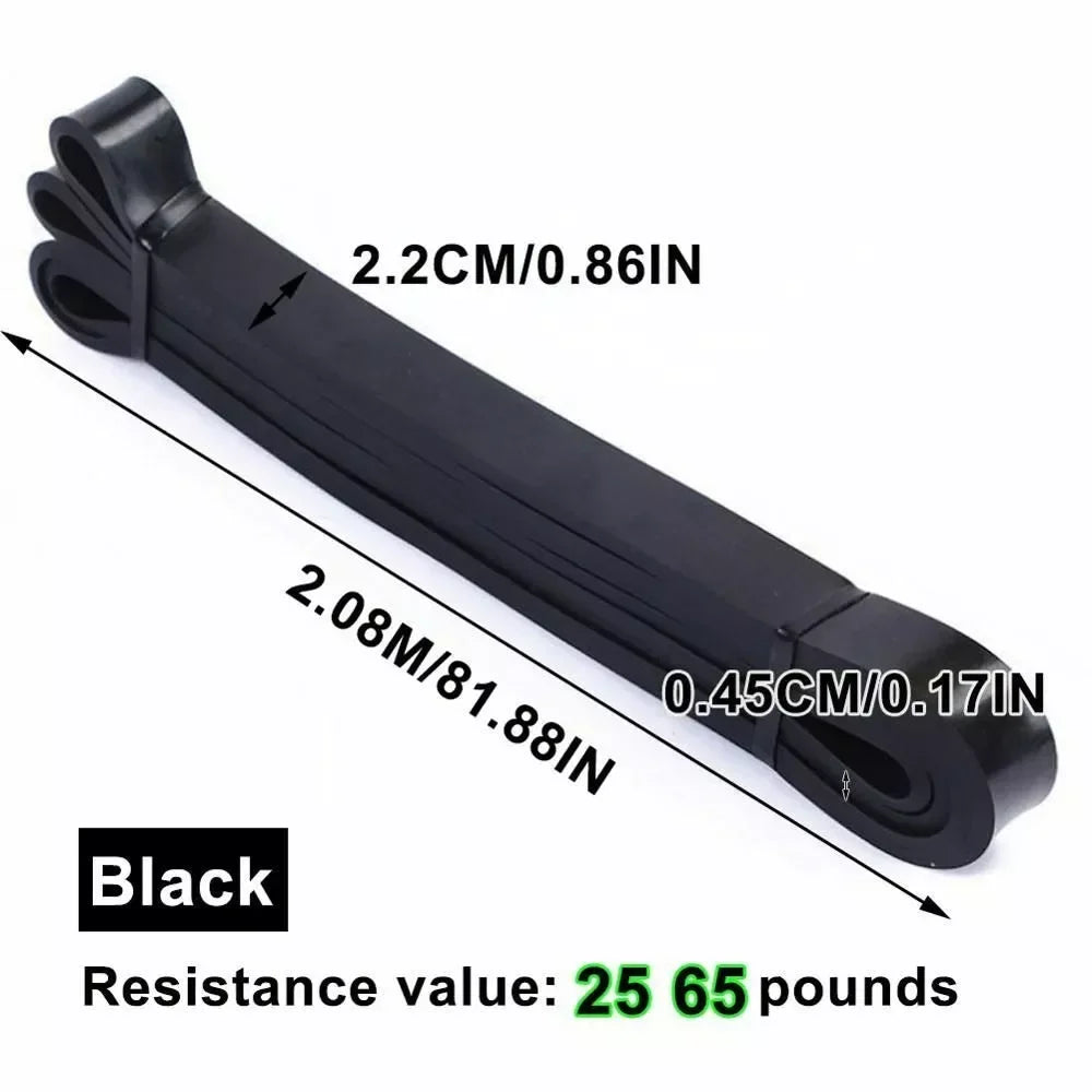 Adjustable 5–120 lbs Fitness Resistance Band