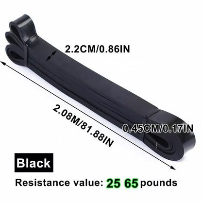 Adjustable 5–120 lbs Fitness Resistance Band