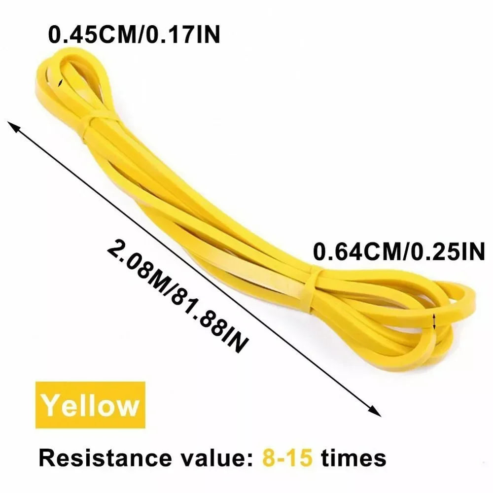 Adjustable 5–120 lbs Fitness Resistance Band