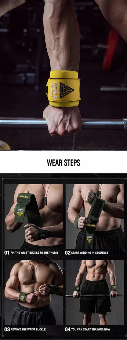 Premium Wrist Support Bands (1 Pair)