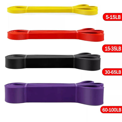 Adjustable 5–120 lbs Fitness Resistance Band