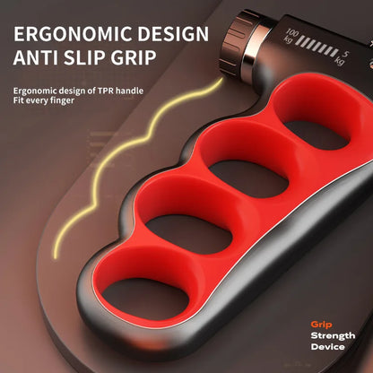 Adjustable Grip Strength and Wrist Expander (5–100 kg)